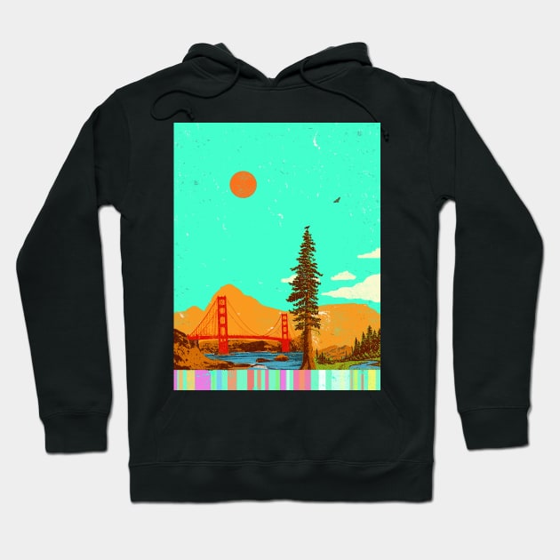 GOLDEN GATE Hoodie by Showdeer